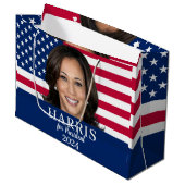 Kamala Harris voor President 2024 Groot Cadeauzakje (Voorkant Gekanteld)