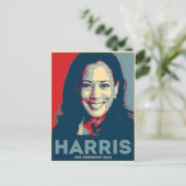 Kamala Harris voor President 2024 - Hoop Briefkaart (Staand voorkant)
