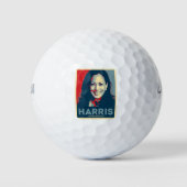 Kamala Harris voor President 2024 - Hoop Golfballen (Voorkant)