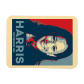 Kamala Harris voor President 2024 - Hoop Magneet (Horizontaal)