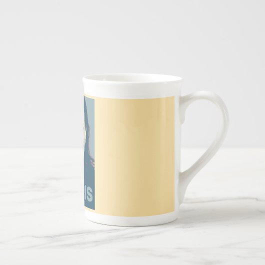 Kamala Harris voor President 2024 - Hoop Porselein Kop (Rechts)