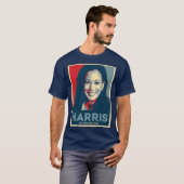 Kamala Harris voor President 2024 - Hoop T-shirt (Voorkant volledig)