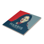 Kamala Harris voor President 2024 - Hoop Tegeltje (Zijkant)