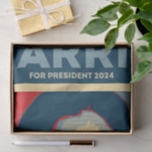Kamala Harris voor President 2024 - Hoop Tissuepapier (Geschenk)