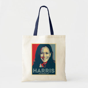 Kamala Harris voor President 2024 - Hoop Tote Bag