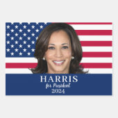 Kamala Harris voor President 2024 Inpakpapier Vel (Voorkant)