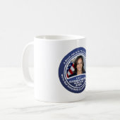 Kamala Harris voor President 2024 Koffiemok (Voorkant links)