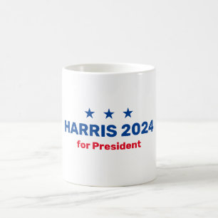 Kamala Harris voor President 2024 Koffiemok