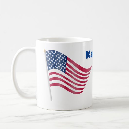 Kamala Harris voor President 2024 Koffiemok (Links)