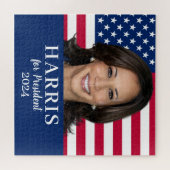 Kamala Harris voor President 2024 Legpuzzel (Horizontaal)