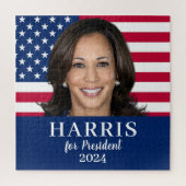 Kamala Harris voor President 2024 Legpuzzel (Verticaal)
