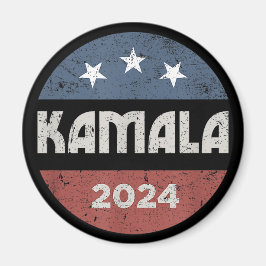 Kamala Harris voor President 2024 Madam President Magneet