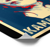 Kamala Harris voor President 2024 Madam Vice Presi Poster (Hoek)