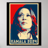 Kamala Harris voor President 2024 Madam Vice Presi Poster (Voorkant)