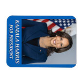 KAMALA HARRIS VOOR PRESIDENT 2024 MAGNEET (Horizontaal)