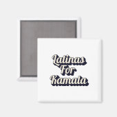 Kamala Harris voor President 2024 Magneet (Voorkant / Achterkant)