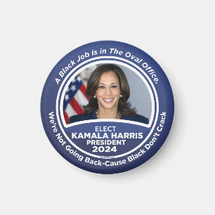 Kamala Harris voor President 2024 Magneet