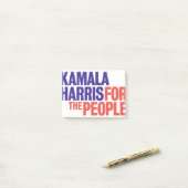 Kamala Harris voor President 2024 Post-it® Notes (Op bureau)
