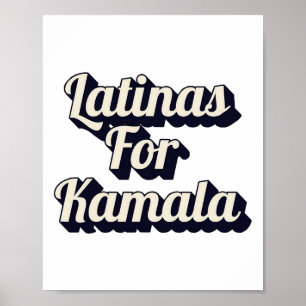Kamala Harris voor President 2024 Poster