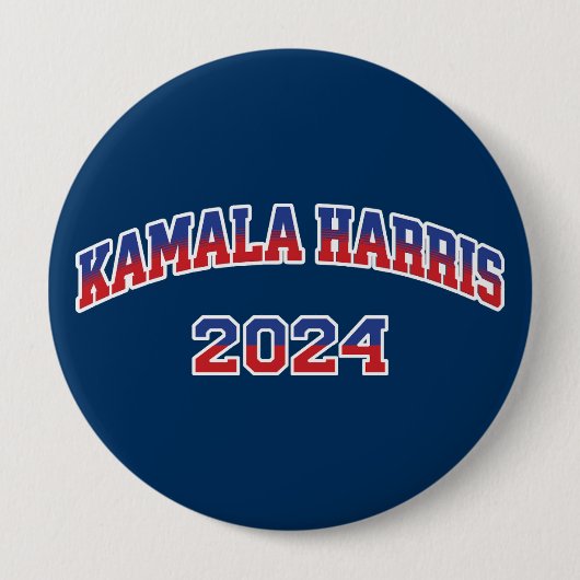 Kamala Harris voor President 2024 Ronde Button 4,0 Cm (Voorkant)