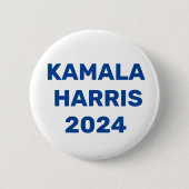 Kamala Harris voor President 2024 Ronde Button 5,7 Cm (Voorkant)