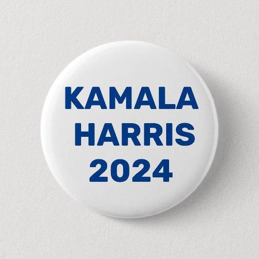 Kamala Harris voor President 2024 Ronde Button 5,7 Cm (Voorkant)