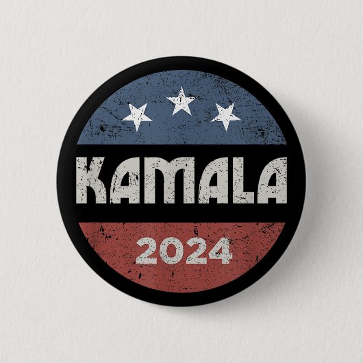 Kamala Harris voor President 2024 Ronde Button 5,7 Cm (Voorkant)