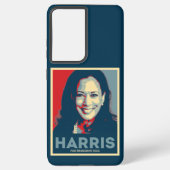 Kamala Harris voor President 2024 Samsung Galaxy Hoesje (Achterkant)