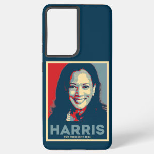 Kamala Harris voor President 2024 Samsung Galaxy Hoesje