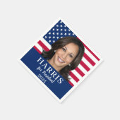 Kamala Harris voor President 2024 Servet (Hoek)