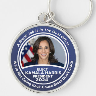 Kamala Harris voor President 2024 Sleutelhanger