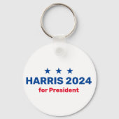Kamala Harris voor President 2024 Sleutelhanger (Voorkant)