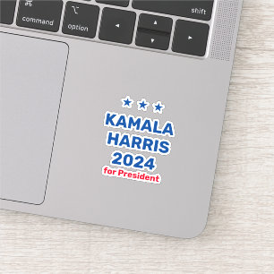 Kamala Harris voor President 2024 Sticker