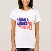 Kamala Harris voor President 2024 T-shirt (Voorkant)