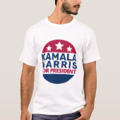 Kamala Harris voor President 2024 T-shirt (Voorkant)