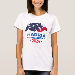 Kamala Harris voor President 2024 T-shirt