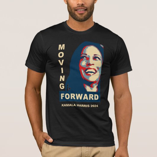 Kamala Harris voor President 2024 T-shirt (Voorkant)