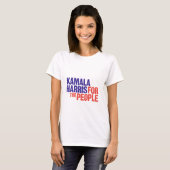 Kamala Harris voor President 2024 T-shirt (Voorkant volledig)
