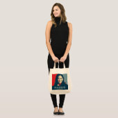 Kamala Harris voor President 2024 Tote Bag (Voorkant (model))