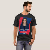 Kamala Harris voor President 2024 Unisex T-shirt (Voorkant volledig)