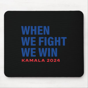 Kamala Harris voor President 2024 V Muismat