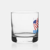 Kamala Harris voor President 2024 Whisky Glas (Rechts)