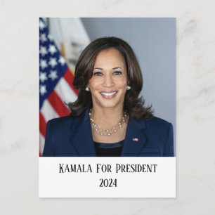 Kamala Harris voor President Briefkaart