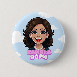 Kamala Harris voor President Button 2024