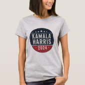 Kamala Harris voor President  Campaign 2024 T-shirt (Voorkant)