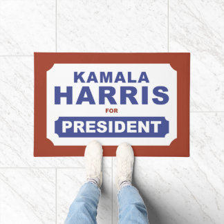 KAMALA HARRIS VOOR PRESIDENT DEURMAT