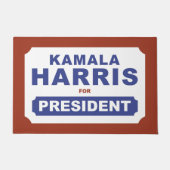 KAMALA HARRIS VOOR PRESIDENT DEURMAT (Voorkant)