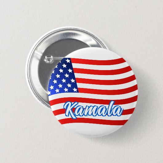 Kamala Harris voor President Elegant Script Ronde Button 5,7 Cm (Voorkant /achterkant)