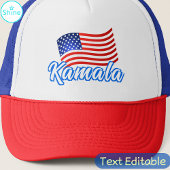 Kamala Harris voor President Elegant Script Trucker Pet