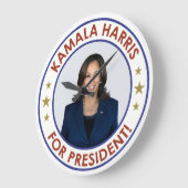 KAMALA HARRIS VOOR PRESIDENT! GROTE KLOK (Hoek)